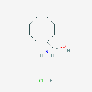 molecular formula C9H20ClNO B1383729 (1-氨基环辛基)甲醇盐酸盐 CAS No. 2060033-19-2