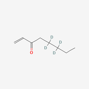 molecular formula C8H14O B13837314 5,5,6,6-Tetradeuteriooct-1-en-3-one 