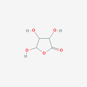 molecular formula C4H6O5 B13837384 3,4,5-trihydroxyoxolan-2-one 