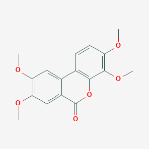 molecular formula C17H16O6 B13837386 UrolithinDTetramethylEther 