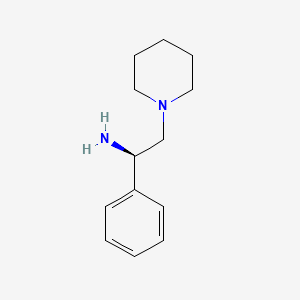 (1R)-1-phenyl-2-piperidin-1-ylethanamine