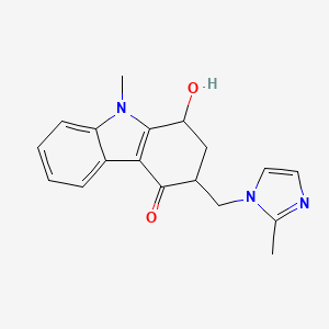 molecular formula C18H19N3O2 B13837477 Hydroxy-Ondansetron 