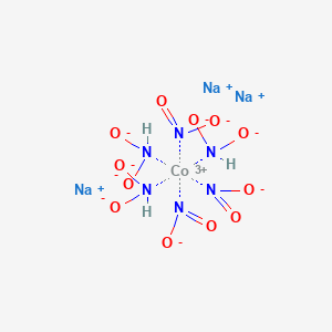 molecular formula CoH3N6Na3O12-3 B13837490 Sodium hexanitrocobaltate (III) (Technical Grade) 