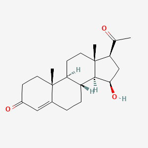 molecular formula C21H30O3 B13837496 15beta-Hydroxyprogesterone 