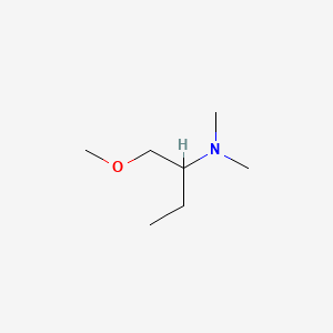 molecular formula C7H17NO B13837497 2-Butanamine, 1-methoxy-N,N-dimethyl- 