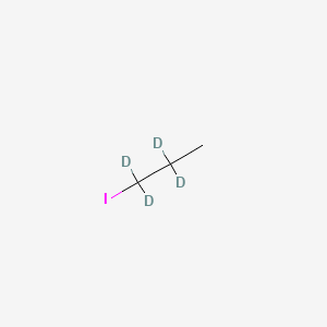 molecular formula C3H7I B13837498 1-Iodopropane-1,1,2,2-d4 