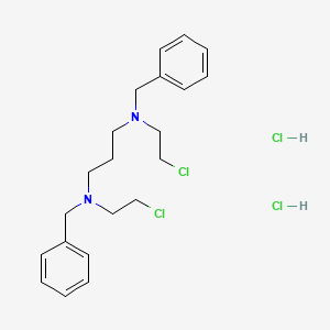 N1,N3-Dibenzyl-N1,N3-bis(2-chloroethyl)propane-1,3-diamine Dihydrochloride