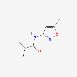 2-methyl-N-(5-methyl-1,2-oxazol-3-yl)prop-2-enamide