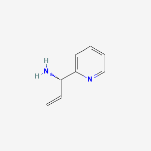 (S)-1-(Pyridin-2-yl)prop-2-en-1-amine