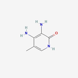 2(1H)-Pyridinone, 3,4-diamino-5-methyl-