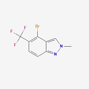 4-Bromo-2-methyl-5-(trifluoromethyl)-2H-indazole