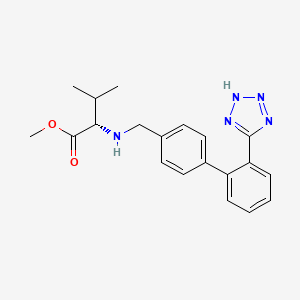 N-[[2'-(2H-Tetrazol-5-yl)[1,1'-biphenyl]-4-yl]methyl]-L-valine methyl ester