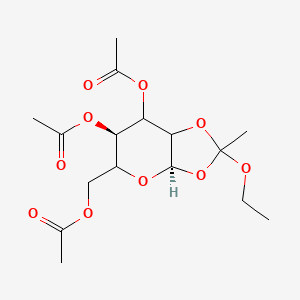 3,4,6-Tri-O-acetyl-alpha-D-Glucopyranose 1,2-(Ethyl Orthoacetate)