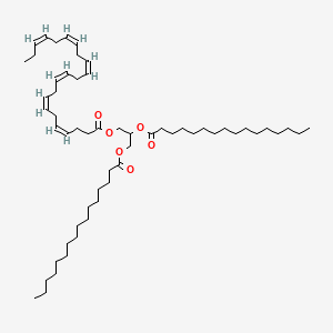 3-(((4Z,7Z,10Z,13Z,16Z,19Z)-Docosa-4,7,10,13,16,19-hexaenoyl)oxy)propane-1,2-diyl dipalmitate