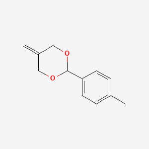 1,3-Dioxane, 5-methylene-2-(4-methylphenyl)-