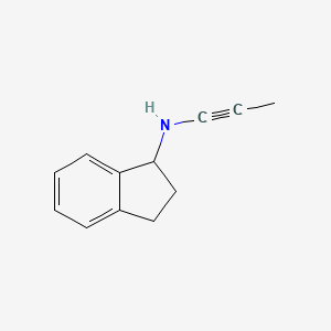 1H-Inden-1-amine,2,3-dihydro-N-2-propyn-1-yl-