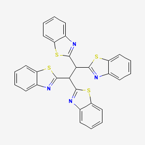 2-[1,2,2-Tris(1,3-benzothiazol-2-yl)ethyl]-1,3-benzothiazole