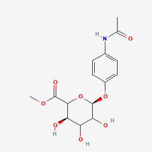 3-(4,5-Dihydro-1-[(methyl-d3)-1H-pyrrol-2-yl)]pyridine; 3-[4,5-Dihydro-1-(methyl-d3)pyrrol-2-yl]pyridine; N-Methylmyosmine-d3