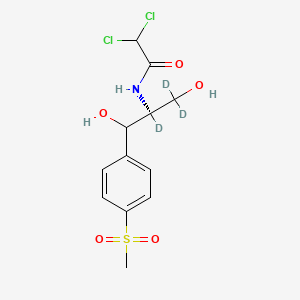 molecular formula C12H15Cl2NO5S B13837859 ent-Thiamphenicol-d3 