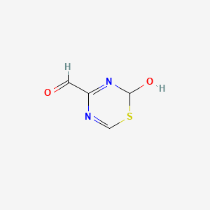 2-hydroxy-2H-1,3,5-thiadiazine-4-carbaldehyde