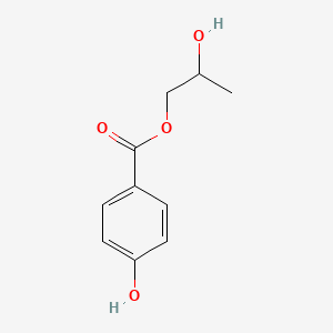 molecular formula C10H12O4 B13837891 2-Hydroxypropyl 4-hydroxybenzoate CAS No. 77846-90-3