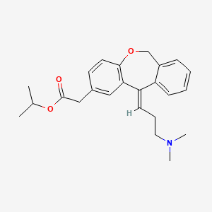 molecular formula C24H29NO3 B13837900 (E)-Olopatadine Isopropyl Ester 