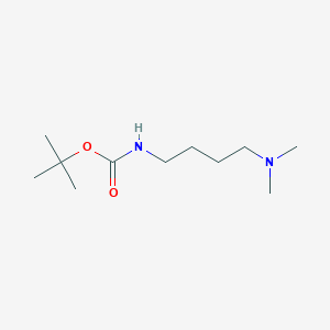 molecular formula C11H24N2O2 B13837902 tert-butyl N-[4-(dimethylamino)butyl]carbamate 