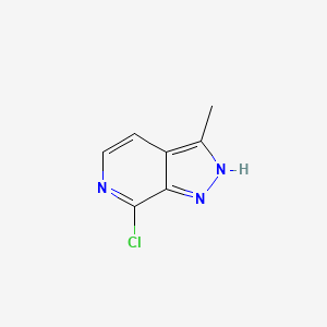 7-Chloro-3-methyl-1H-pyrazolo[3,4-c]pyridine