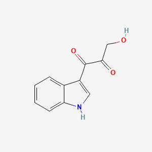 3-Hydroxy-1-indol-3-yl-propane-1,2-dione