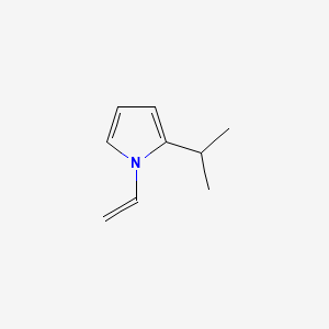 molecular formula C9H13N B13837969 N-vinyl-2-isopropylpyrrole 