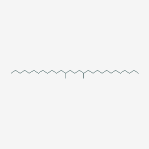 molecular formula C31H64 B13837970 13,17-Dimethylnonacosane CAS No. 69188-53-0