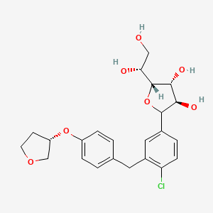 molecular formula C23H27ClO7 B13837985 Empagliflozin R/S-Furanose 