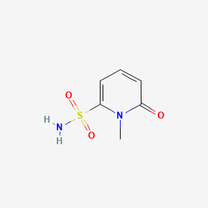 molecular formula C6H8N2O3S B13837990 1-Methyl-6-oxopyridine-2-sulfonamide 