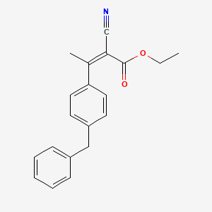 (Z)-Ethyl 3-(4-Benzylphenyl)-2-cyanobut-2-enoate