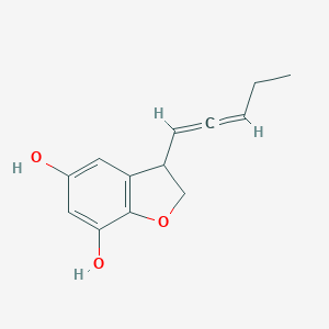 molecular formula C13H14O3 B138381 曲霉素 CAS No. 129277-10-7