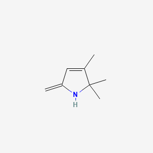 2,2,3-trimethyl-5-methylidene-1H-pyrrole