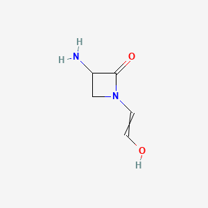 3-Amino-1-(2-hydroxyethenyl)azetidin-2-one