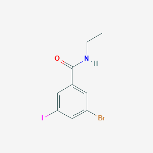 3-Bromo-N-ethyl-5-iodobenzamide