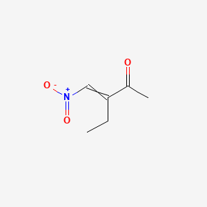 2-Pentanone, 3-(nitromethylene)-