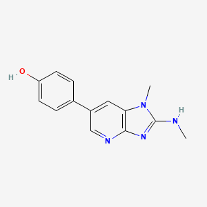 molecular formula C14H14N4O B13838282 N2-Methyl-4'-OH-PhIP 