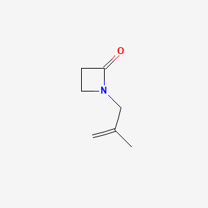 1-(2-Methylprop-2-enyl)azetidin-2-one