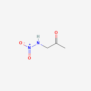 2-Propanone, 1-(nitroamino)-