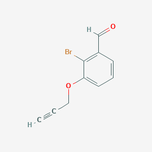 2-Bromo-3-(prop-2-yn-1-yloxy)benzaldehyde