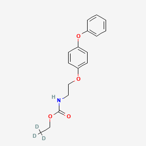 molecular formula C17H19NO4 B13838377 Fenoxycarb-d3 