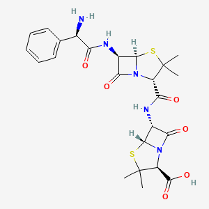 molecular formula C24H29N5O6S2 B13838420 Penicillanyl Ampicillinamide 