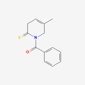 (3-Methyl-6-sulfanylidene-2,5-dihydropyridin-1-yl)-phenylmethanone