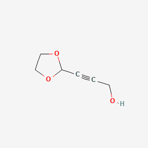 3-(1,3-Dioxolan-2-yl)prop-2-yn-1-ol