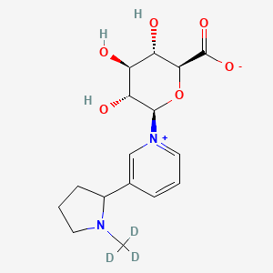 rac-Nicotine-d3 N-Beta-D-Glucuronide