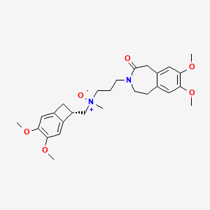 molecular formula C27H36N2O6 B13838611 Ivabradine N-Oxide 