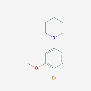 1-[4-Bromo-3-(methyloxy)phenyl]piperidine